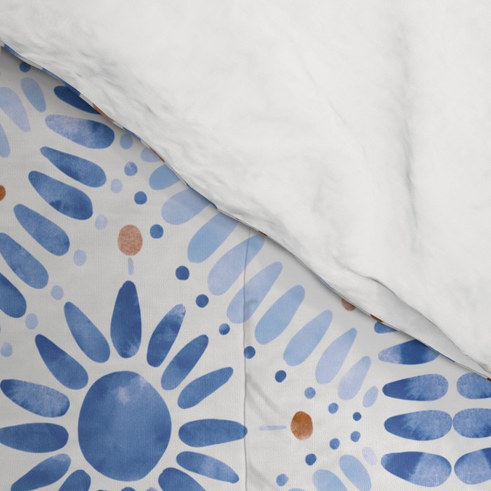 Boho Tiles Mandala Comforter Gallery Image 4