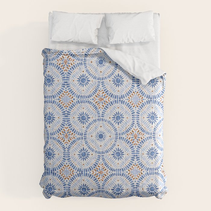 Boho Tiles Mandala Comforter Gallery Image 6