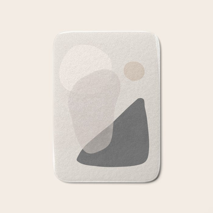 Abstract Minimal Shapes 26 Bath Mat Gallery Image 1