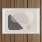 Abstract Minimal Shapes 26 Outdoor Rug Gallery Image 1
