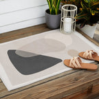 Abstract Minimal Shapes 26 Outdoor Rug Gallery Image 2