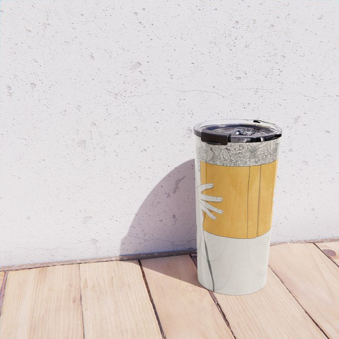 The Dreamer Line Art 6 Travel Mug Gallery Image 4