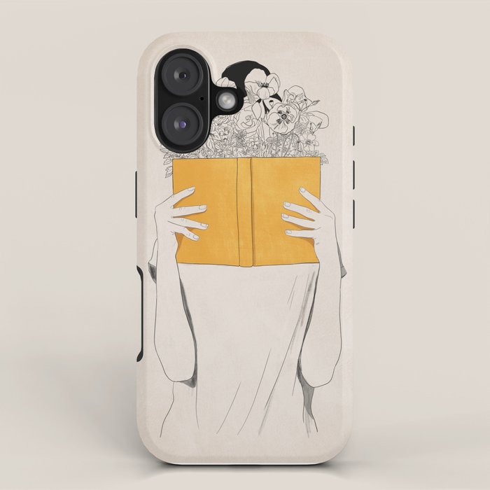 The Dreamer Line Art 6 iPhone Case Gallery Image 1