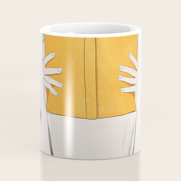 The Dreamer Line Art 6 Coffee Mug Gallery Image 4
