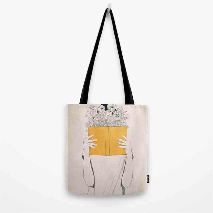 The Dreamer Line Art 6 Tote Bag Gallery Image 2