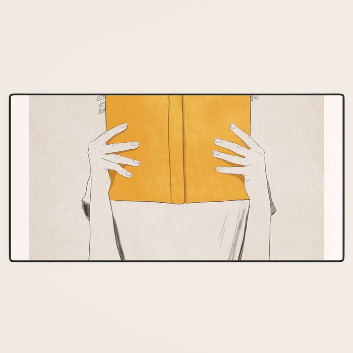 The Dreamer Line Art 6 Desk Mat Gallery Image 3