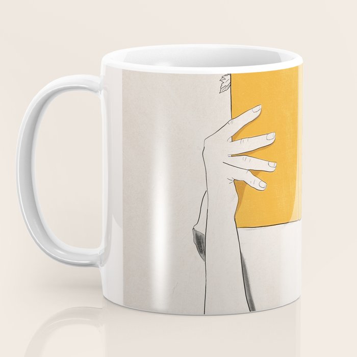The Dreamer Line Art 6 Coffee Mug Gallery Image 3
