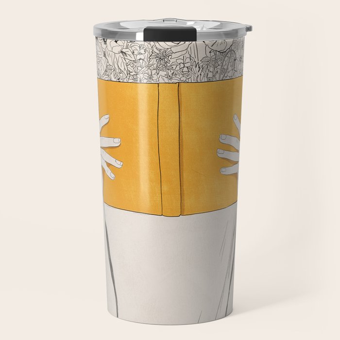 The Dreamer Line Art 6 Travel Mug Gallery Image 1