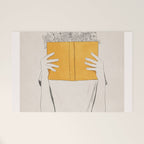 The Dreamer Line Art 6 Welcome Mat Gallery Image 1