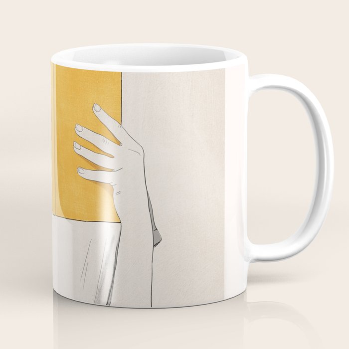 The Dreamer Line Art 6 Coffee Mug Gallery Image 1