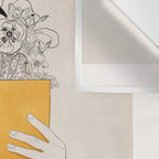 The Dreamer Line Art 6 Wall Tapestry Gallery Image 3