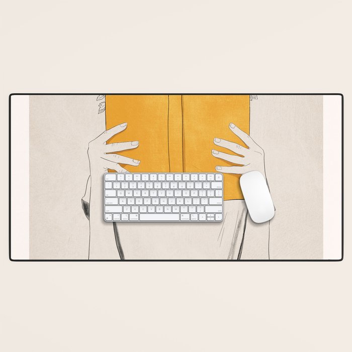 The Dreamer Line Art 6 Desk Mat Gallery Image 1