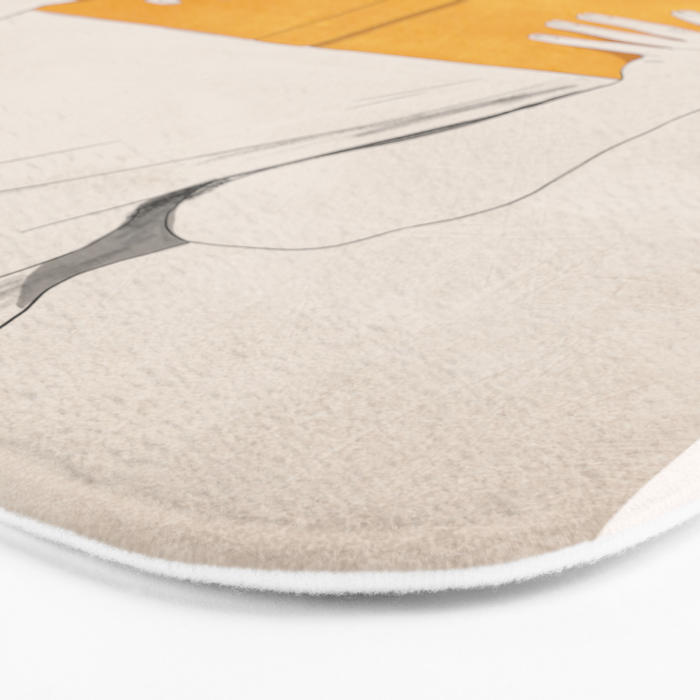 The Dreamer Line Art 6 Bath Mat Gallery Image 3