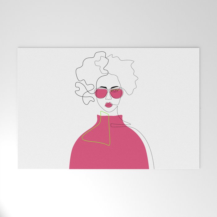 Style The Pink Welcome Mat Gallery Image 1