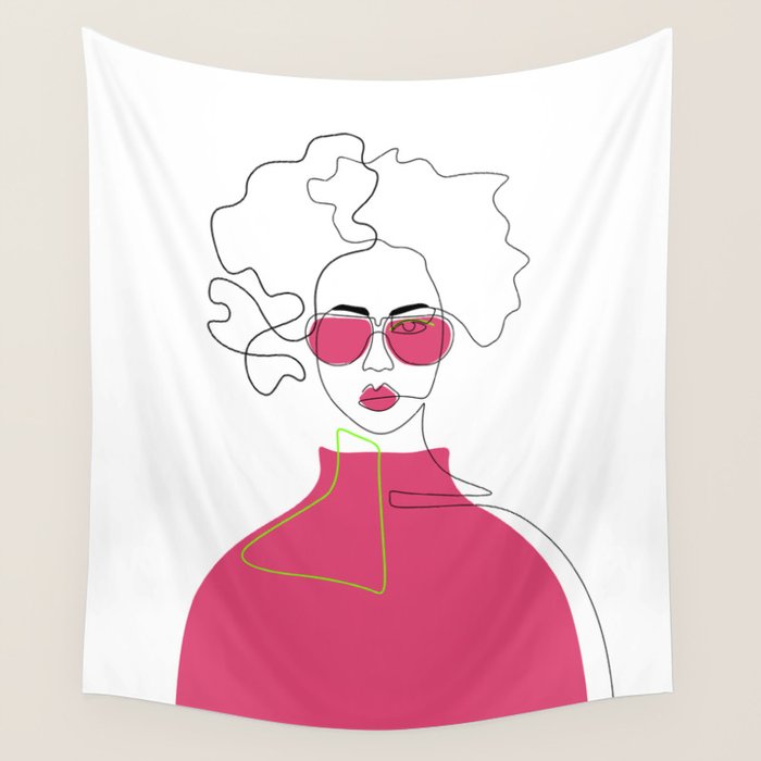 Style The Pink Wall Tapestry Gallery Image 4