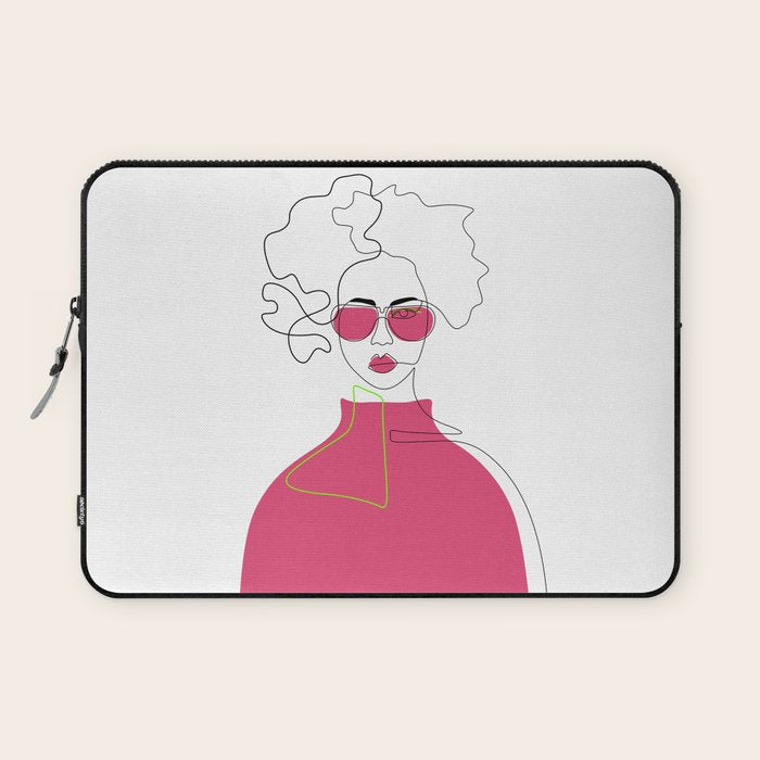 Style The Pink Laptop Sleeve Gallery Image 1