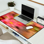Whimsical Blur | Abstract Floral Motion Photography Desk Mat Gallery Image 2