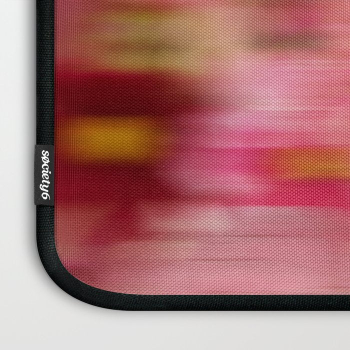 Whimsical Blur | Abstract Floral Motion Photography Laptop Sleeve Gallery Image 3