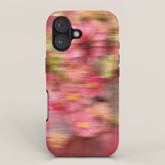 Whimsical Blur | Abstract Floral Motion Photography iPhone Case Gallery Image 1