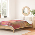 Whimsical Blur | Abstract Floral Motion Photography Duvet Cover Gallery Image 2