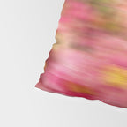 Whimsical Blur | Abstract Floral Motion Photography Pillow Sham Gallery Image 4