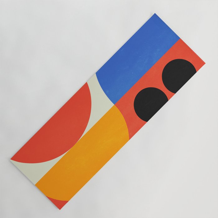 BAUHAUS 07: Exhibition 1923 | Mid Century Series Yoga Mat Gallery Image 1