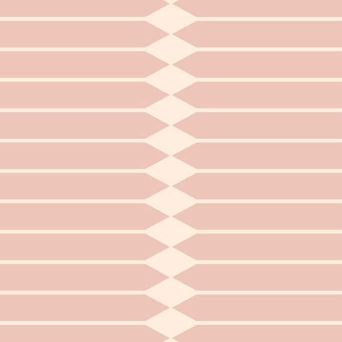 Minimal Geometric Pattern - Neutral Pink Coffee Mug Gallery Image 2