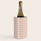Minimal Geometric Pattern - Neutral Pink Wine Chiller Gallery Image 2