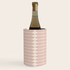 Minimal Geometric Pattern - Neutral Pink Wine Chiller Gallery Image 1