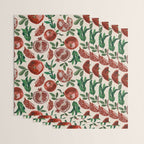 Pomegranate pattern Wrapping Paper Gallery Image 3