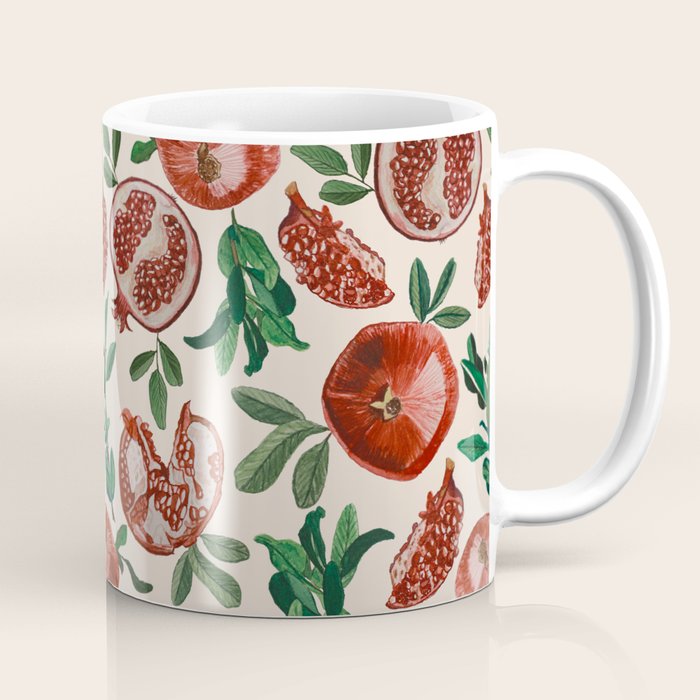 Pomegranate pattern Coffee Mug Gallery Image 1