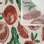 Pomegranate pattern Wall Tapestry Gallery Image 3
