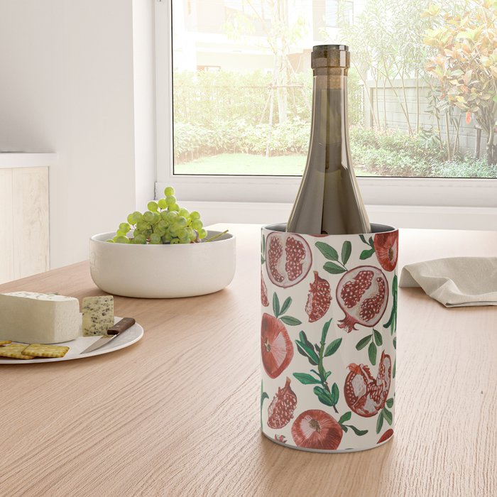 Pomegranate pattern Wine Chiller Gallery Image 4