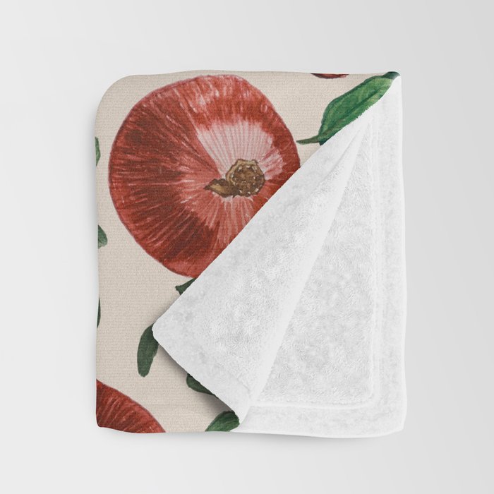 Pomegranate pattern Throw Blanket Gallery Image 3