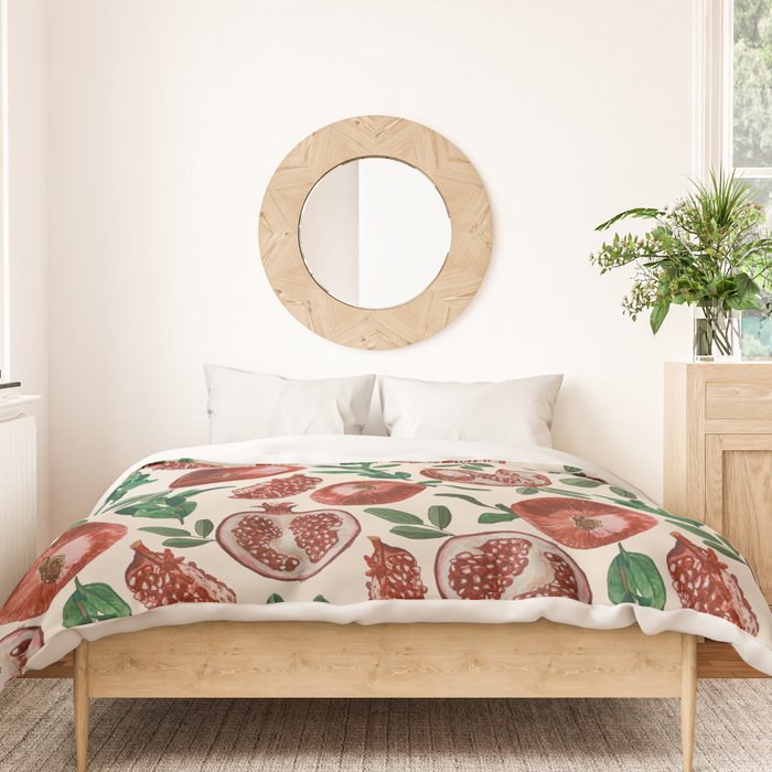 Pomegranate pattern Duvet Cover Gallery Image 3