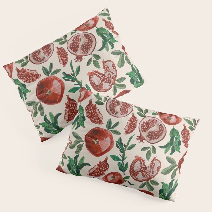 Pomegranate pattern Pillow Sham Gallery Image 3