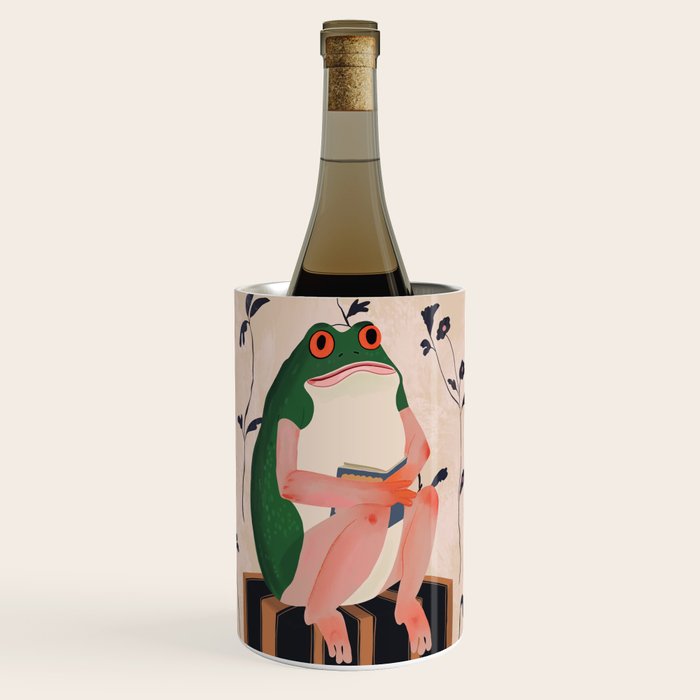 The Bookish Frog Wine Chiller Gallery Image 1