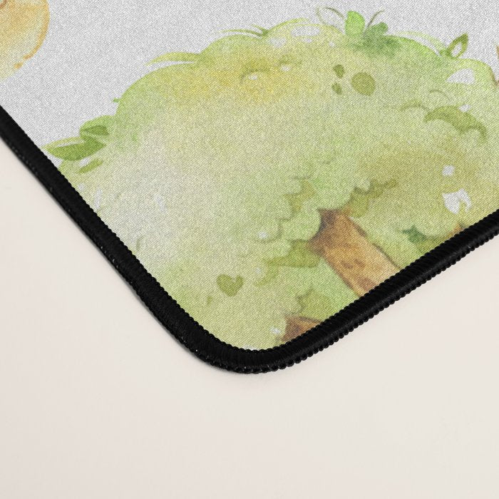 Watercolor Farm Animals Desk Mat Gallery Image 4