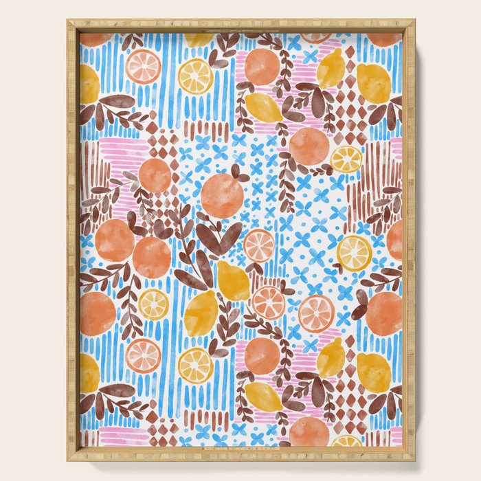 Citrus Fusion Extravaganza Serving Tray Gallery Image 1