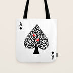 Ace of spade Tote Bag Gallery Image 1