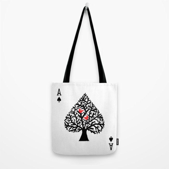 Ace of spade Tote Bag Gallery Image 2