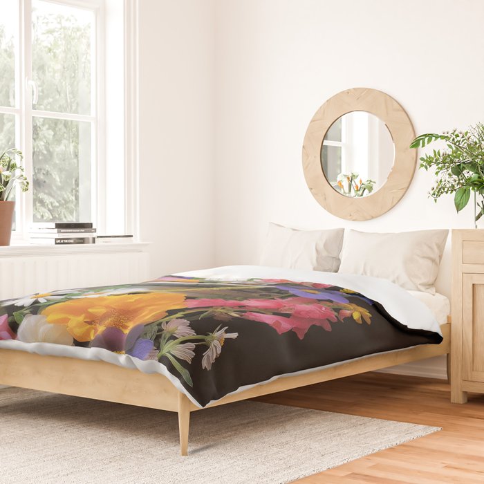 Cosmic Bloom Duvet Cover Gallery Image 2