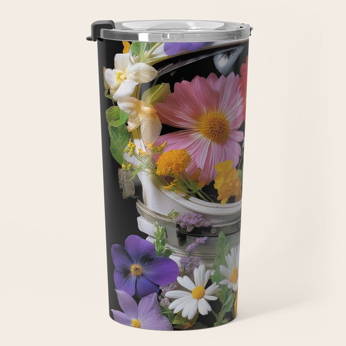 Cosmic Bloom Travel Mug Gallery Image 3