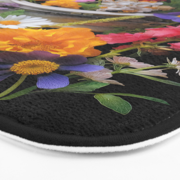 Cosmic Bloom Bath Mat Gallery Image 3