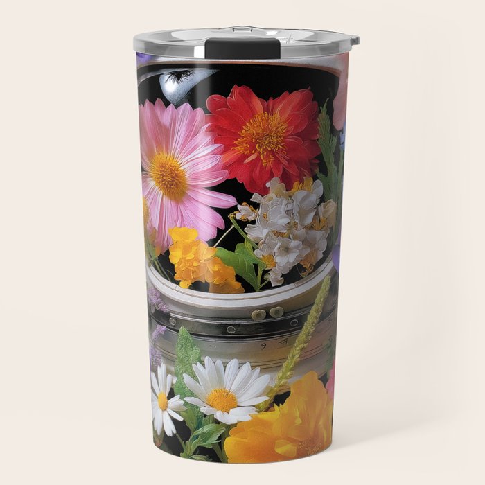 Cosmic Bloom Travel Mug Gallery Image 1
