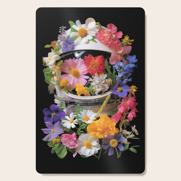 Cosmic Bloom Cutting Board Gallery Image 1