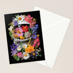 Cosmic Bloom Stationery Card Gallery Image 2