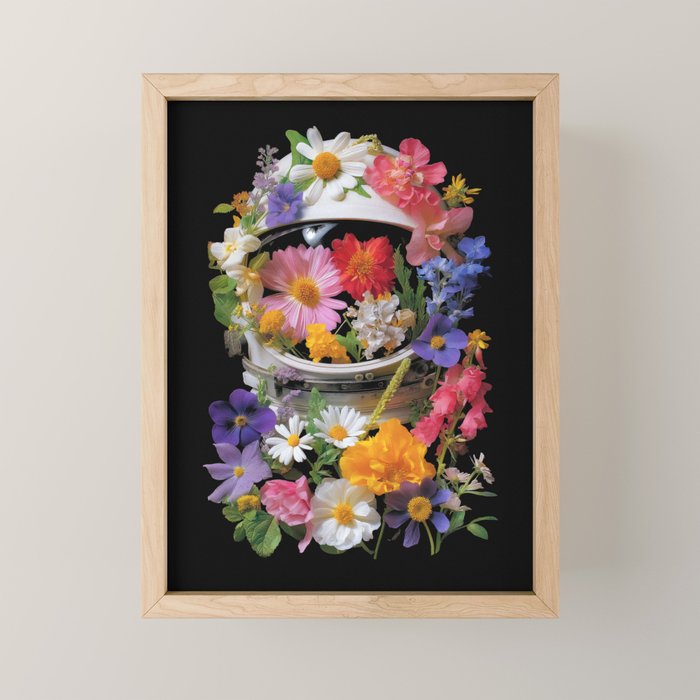 Cosmic Bloom Mini Art Print Gallery Image 1