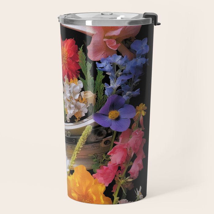 Cosmic Bloom Travel Mug Gallery Image 2