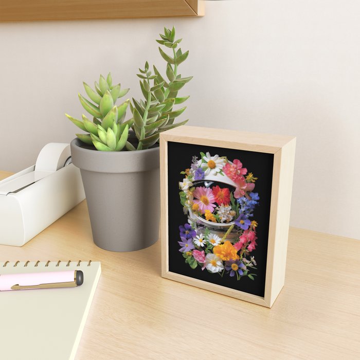 Cosmic Bloom Mini Art Print Gallery Image 2